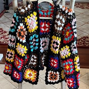 Anthropologie crocethed sweater one size. Worn once